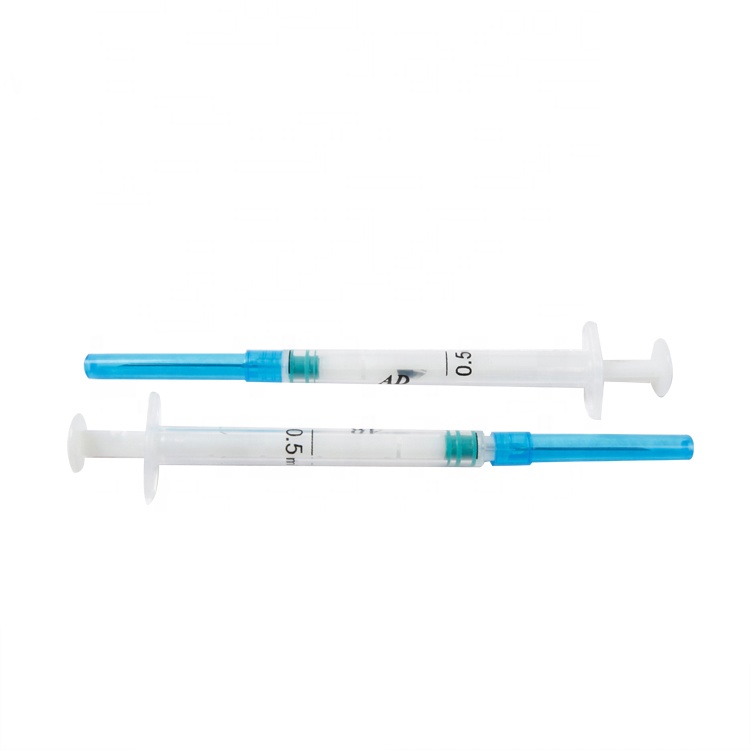 Disposable Syringe For Vaccine With Needle