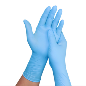 Disposable Blue Examination Nitrile Gloves