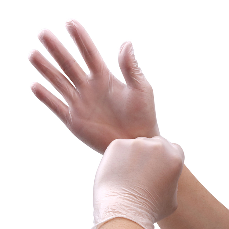 Disposable Transparent PVC Vinyl Gloves