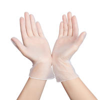 Disposable Transparent PVC Vinyl Gloves