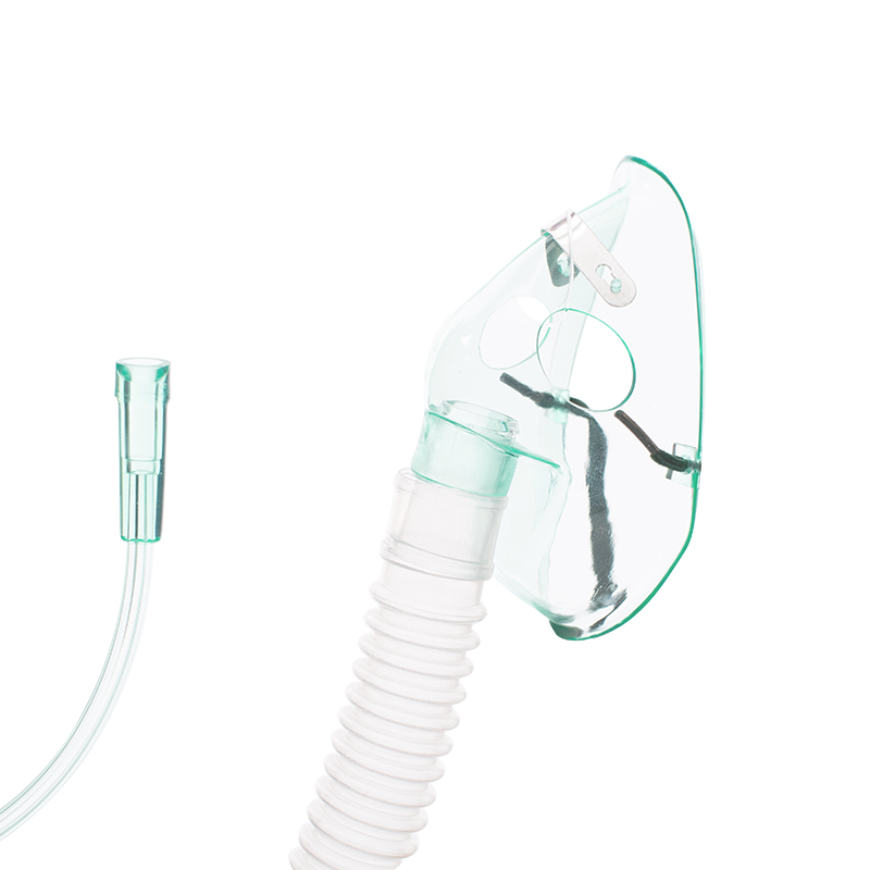 The PVC nasal oxygen catheter is made from a PVC material
