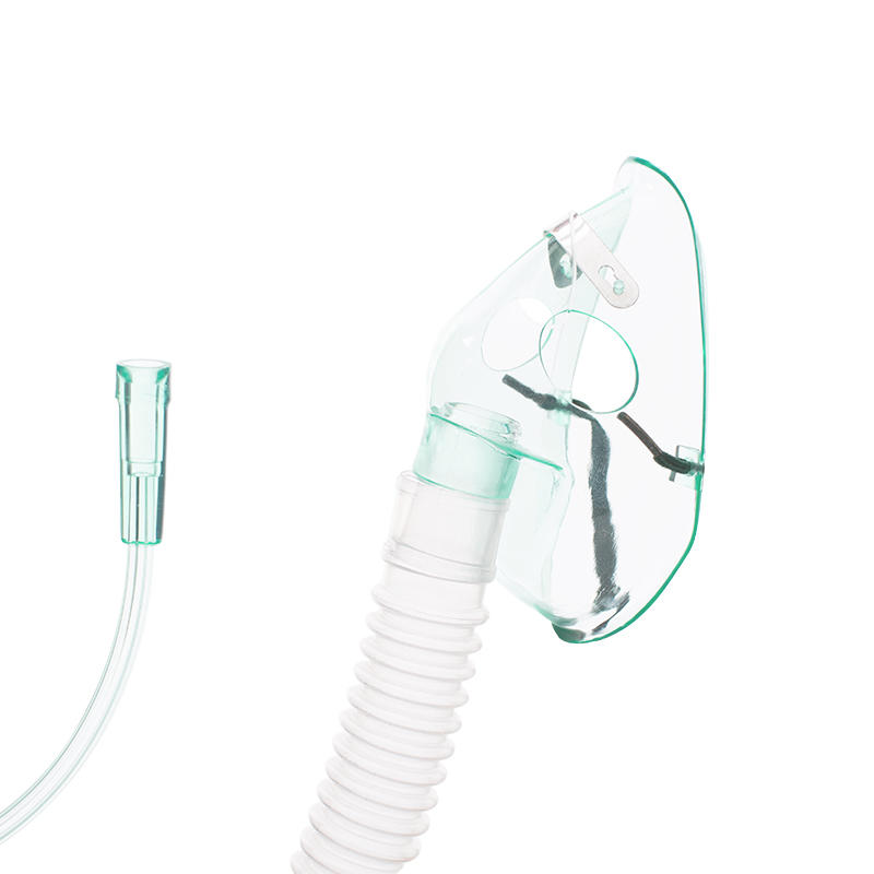 The PVC nasal oxygen catheter is made from a PVC material