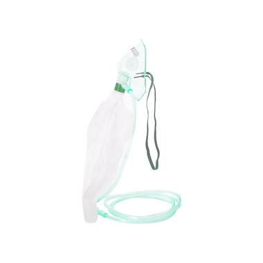 Patients will typically use plastic masks for oxygen therapy